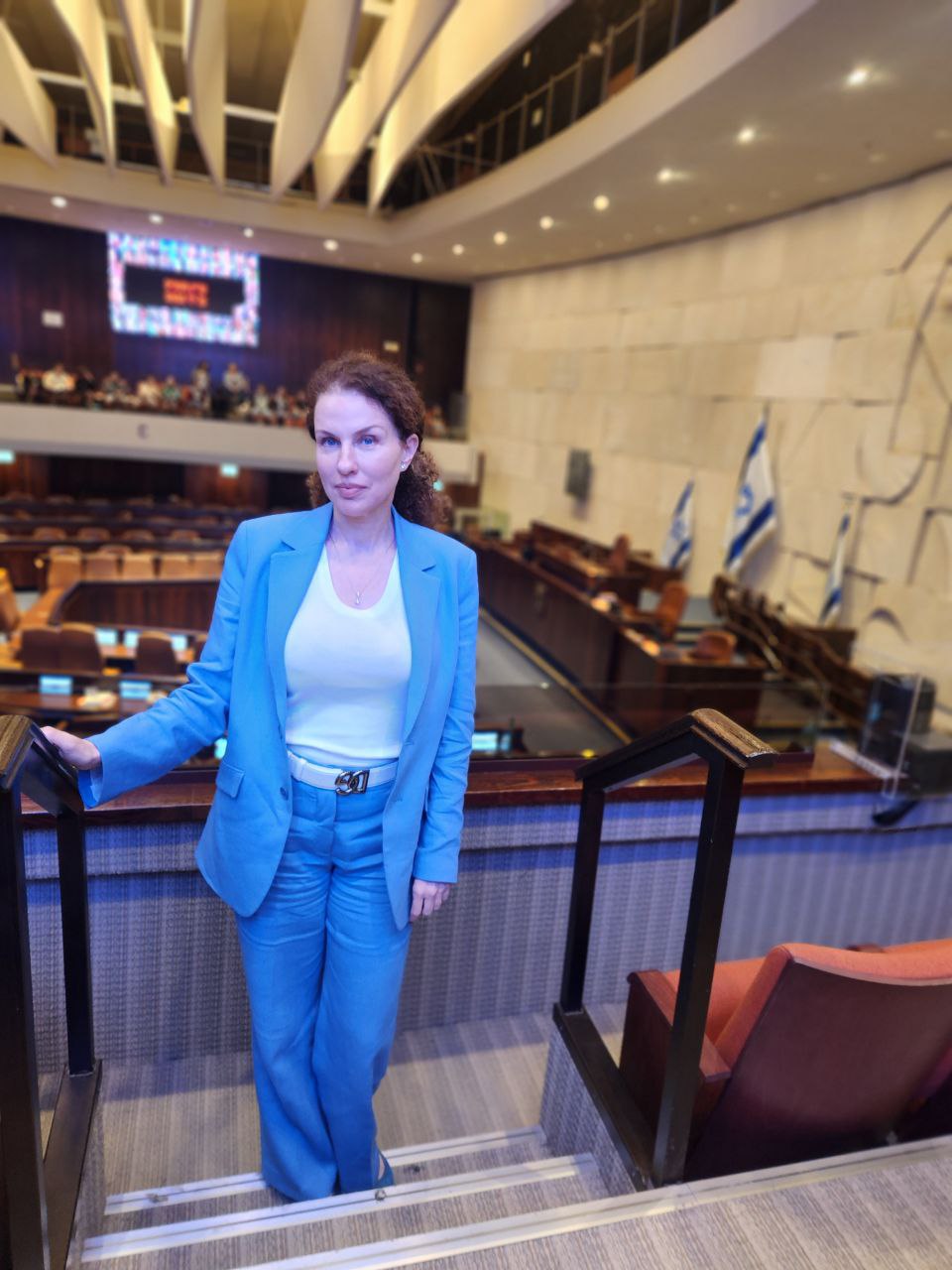 Сабина Стернин в Кнессете