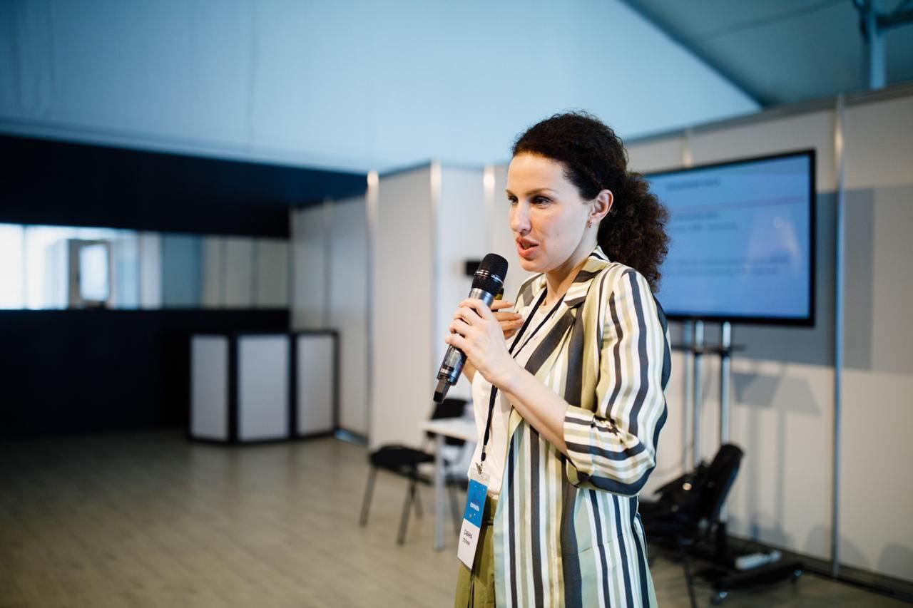 Выступление на конференции